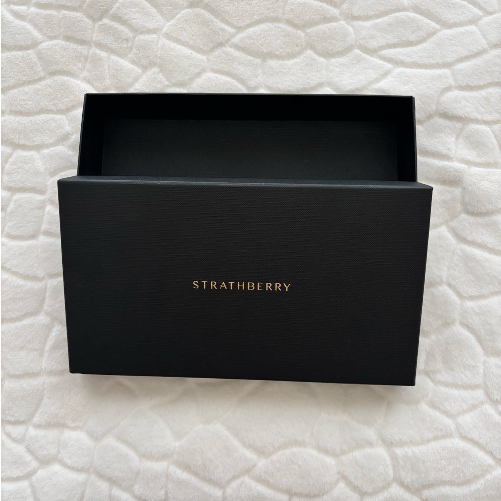 Strathberry Black Empty Box